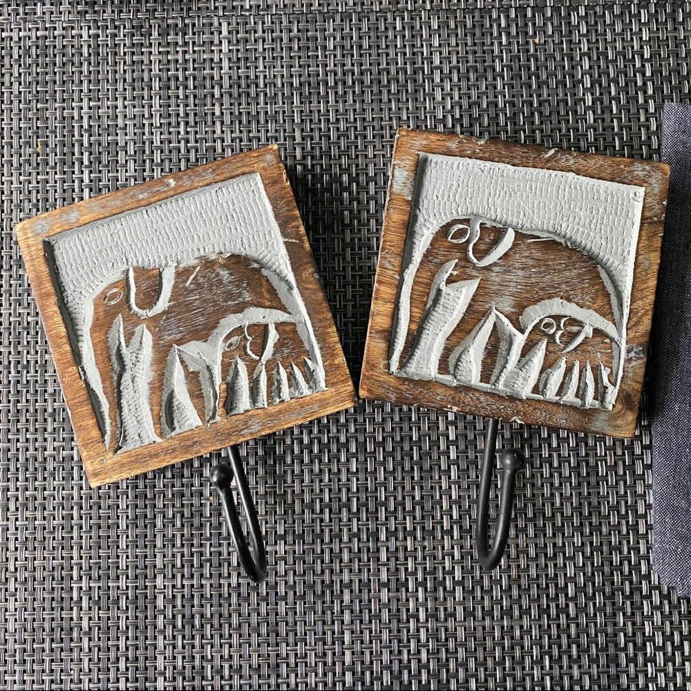 Wooden hooks